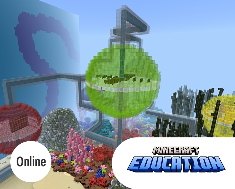 Bezpłatne warsztaty clickON -  Matematyka z Minecraftem klasa 5 Online