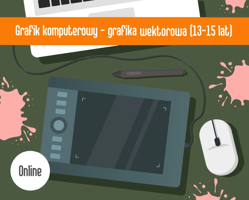 Grafik komputerowy - grafika wektorowa ONLINE