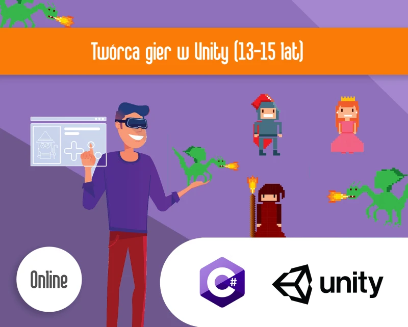 Twórca gier w Unity ONLINE