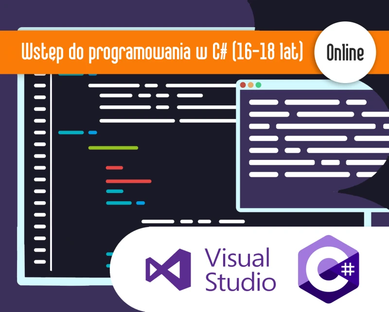 Wstęp do programowania w C# (kurs z elementami AI) ONLINE